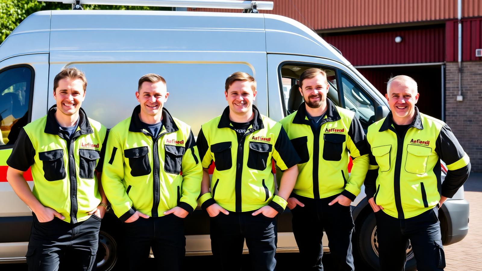 Het team van Kitbedrijf24.nl Team van Kitbedrijf24.nl voor de servicebus